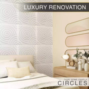 IVORI™ Circles Deluxe Wall Panel  (12 pc set)