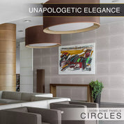 IVORI™ Circles Deluxe Wall Panel  (12 pc set)