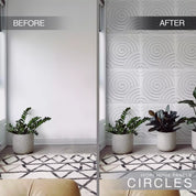 IVORI™ Circles Deluxe Wall Panel  (12 pc set)