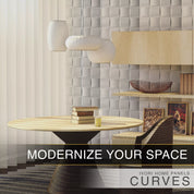 IVORI™ Curves Lux Wall Panel  (12 pc set)
