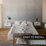 IVORI™ Curves Lux Wall Panel  (12 pc set)