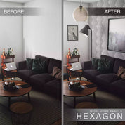 IVORI™ Hex Noise Reduction Wall Panel (12 pc set)