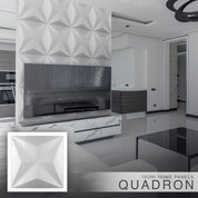 IVORI™ Quadron Lux Wall Panel  (12 pc set)