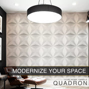 IVORI™ Quadron Lux Wall Panel  (12 pc set)