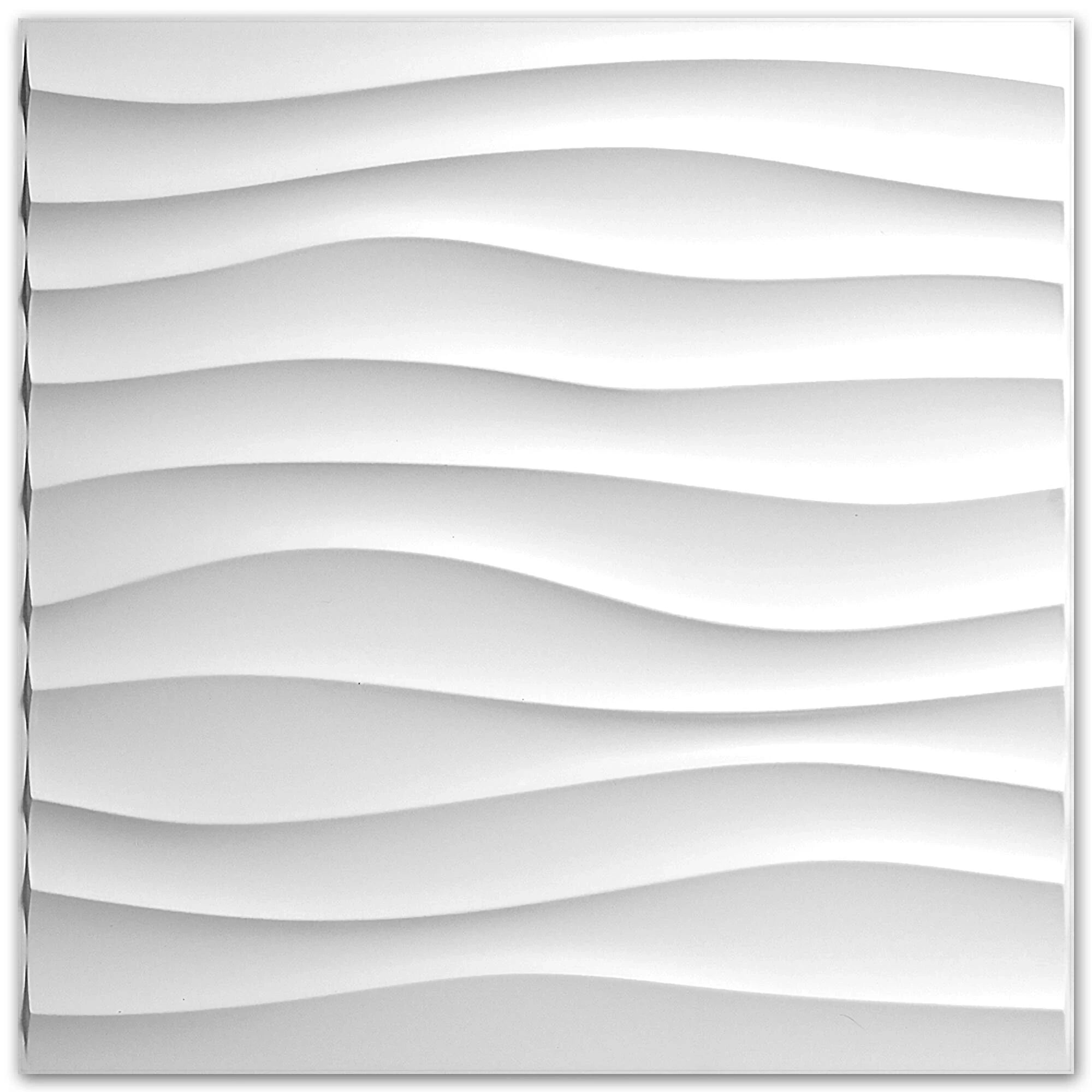 IVORI™ Waves Deluxe Wall Panel  (12 pc set)