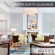 IVORI™ Waves Deluxe Wall Panel  (12 pc set)