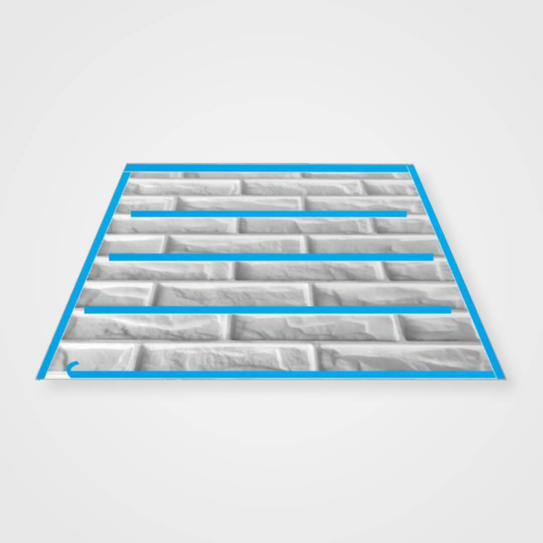 Double Sided Adhesive Roll (50 meters) - Ivori Home