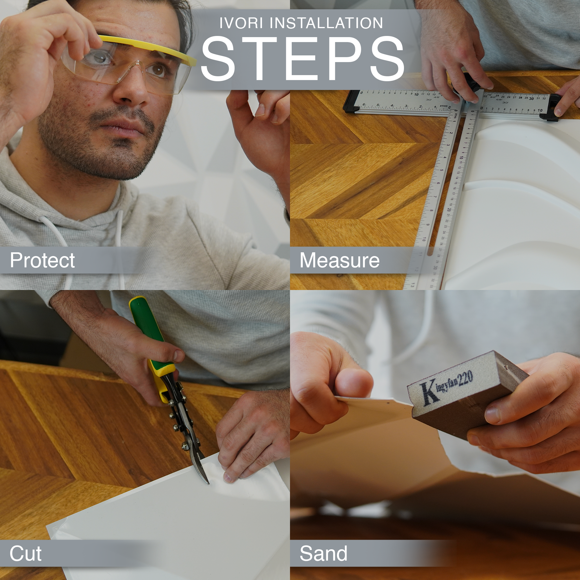 IVORI™ Installation Kit (4 pc set)