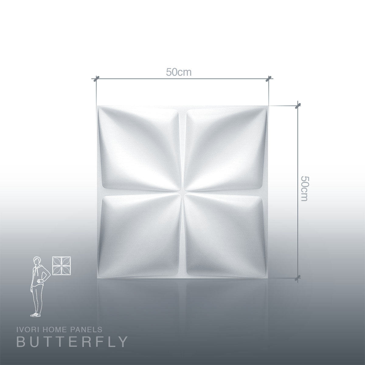 IVORI™ Lux Wall Panel Sample - Ivori Home