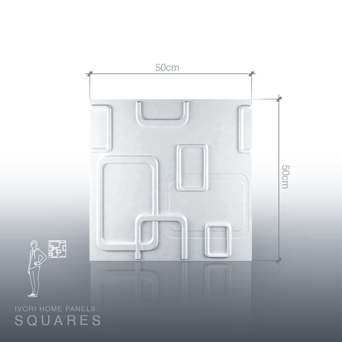 IVORI™ Lux Wall Panel Sample - Ivori Home